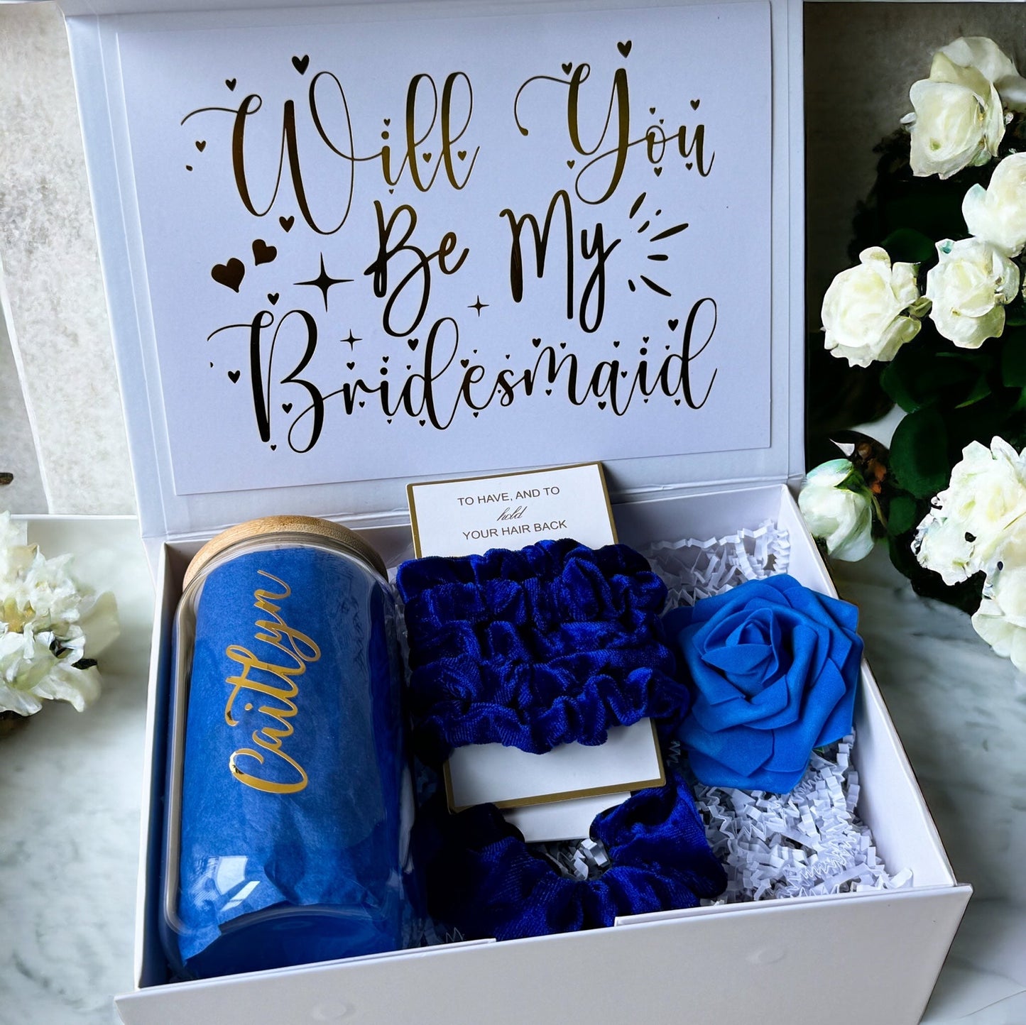 customizable bridesmaid proposal boxes - Box of Love