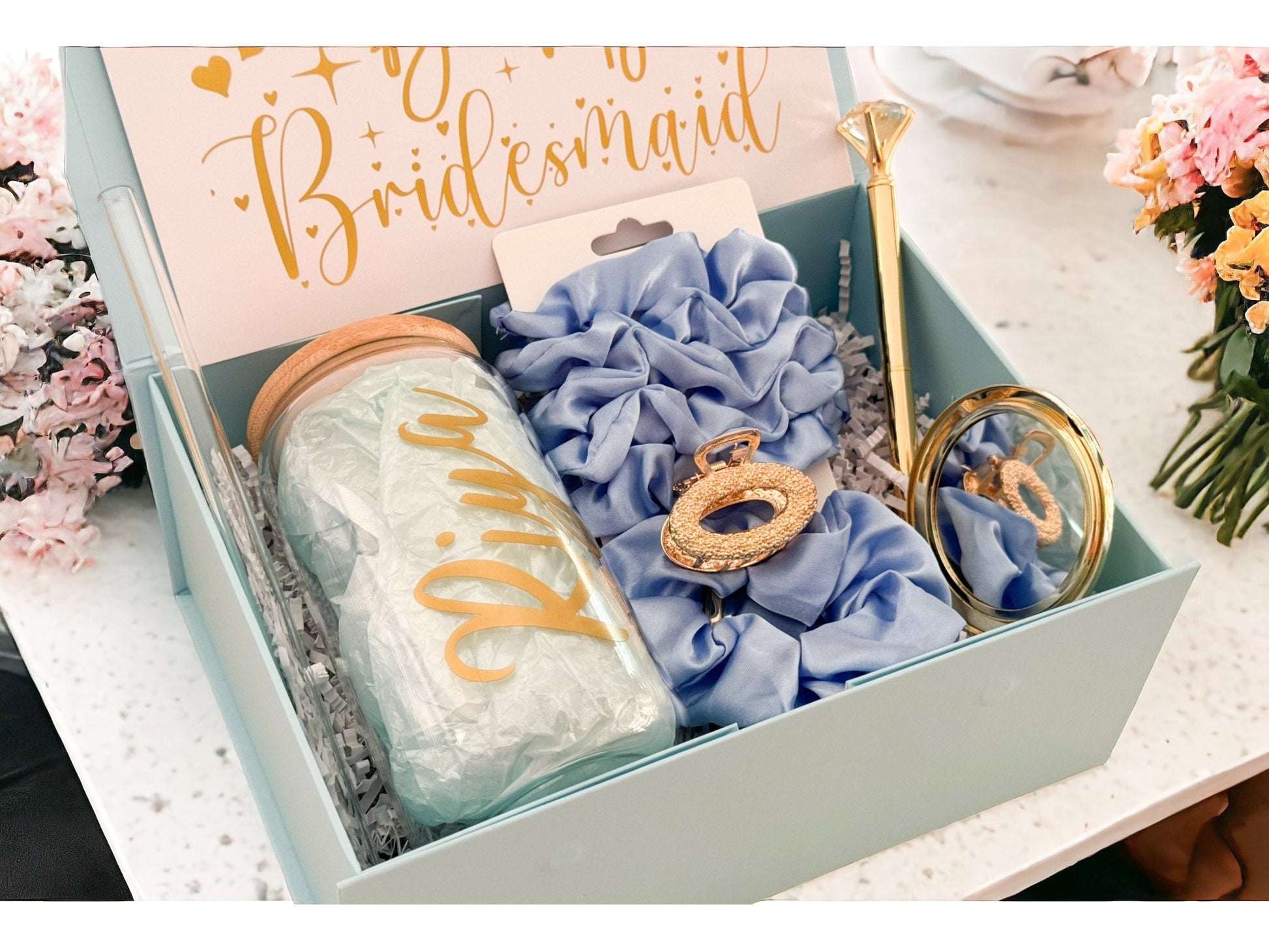 Bridesmaid Proposal Box, Bridesmaid Proposal, Bridesmaid Gift box - Box of Love