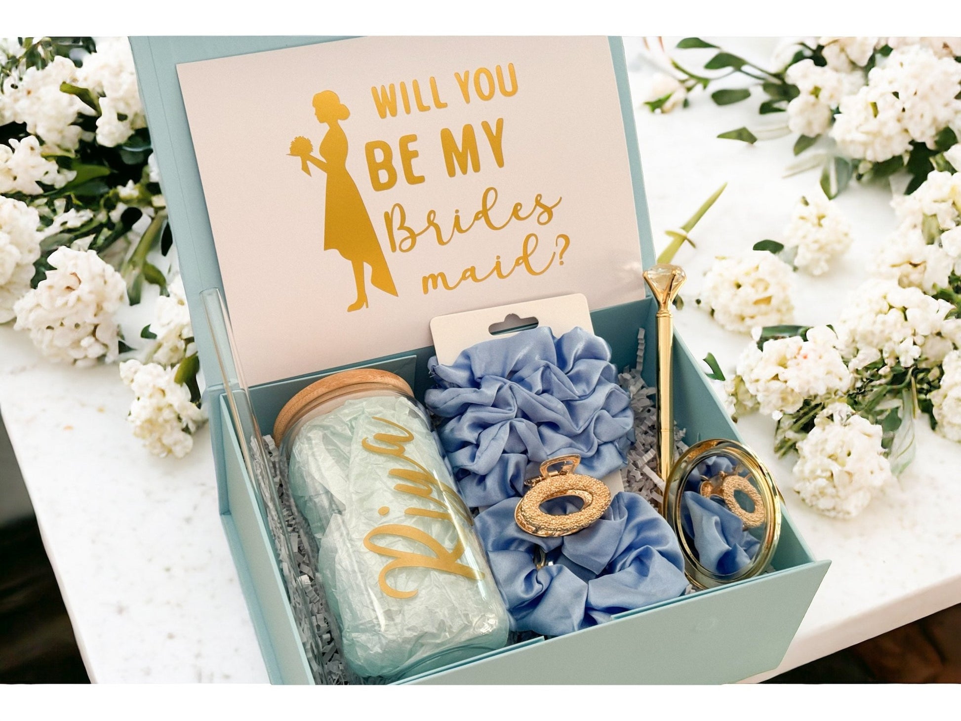 Bridesmaid Proposal Box, Bridesmaid Proposal, Bridesmaid Gift box - Box of Love